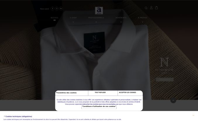 Capture de abitex.fr