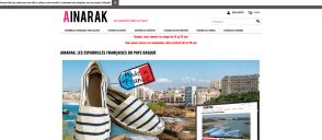Capture de ainarak.com