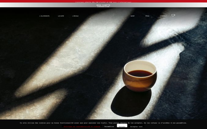 Capture de alchimiste-cafes.com