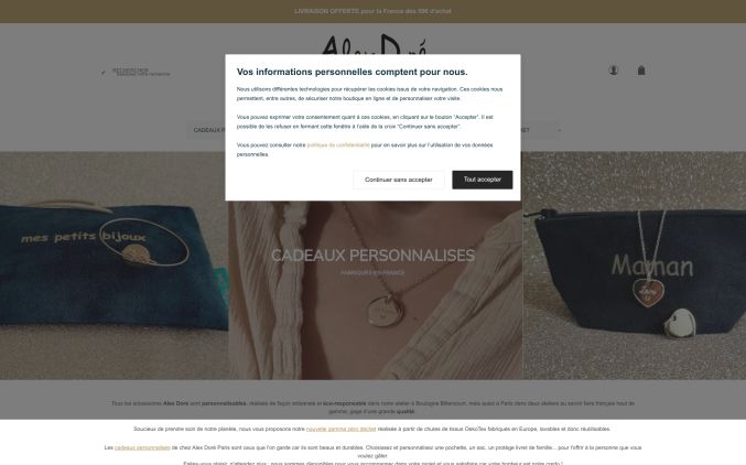 Capture de alexdore.com