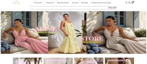 Capture de alivestore.fr