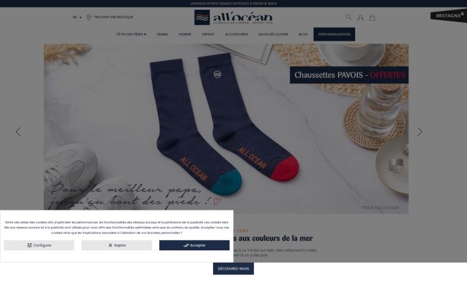 Capture de all-ocean.com