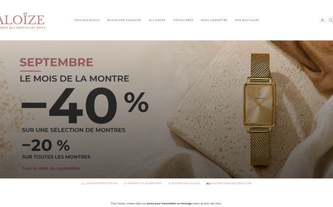 Capture de aloize.com
