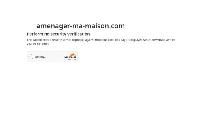 Capture de amenager-ma-maison.com