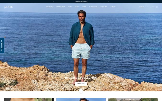 Capture de apneeswimwear.com