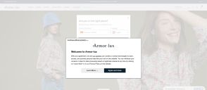 Capture de armorlux.com