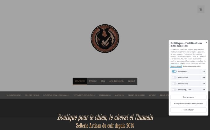 Capture de atelierduminotaure.com