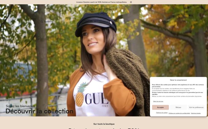 Capture de authentique-caloine.com