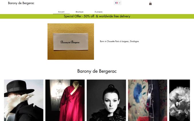 Capture de baronydebergerac.com