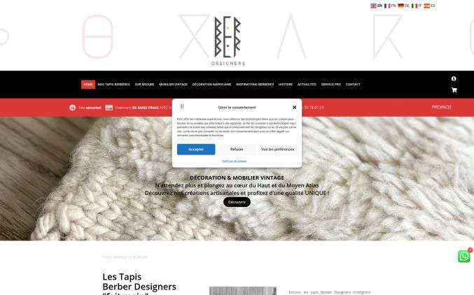 Capture de berberdesigners.com
