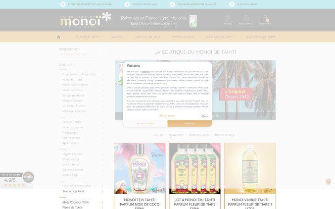 Capture de boutique-monoi-tahiti.com