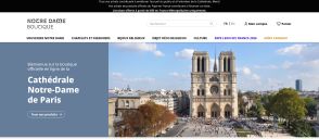 Capture de boutique.notredamedeparis.fr