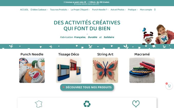 Capture de c-reparti.fr