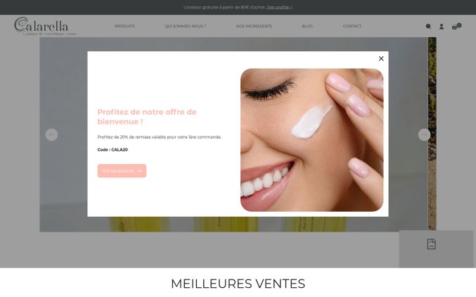 Capture de calarella.com