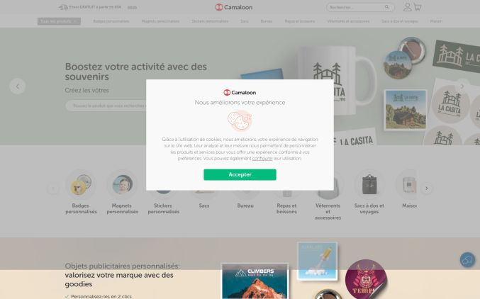 Capture de camaloon.fr