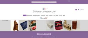 Capture de candiceconfectioncuir.com