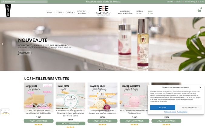 Capture de capitaine-cosmetiques.fr