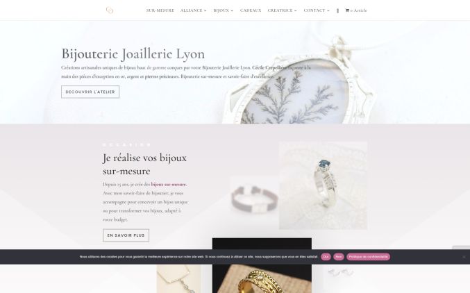 Capture de cecilecrepellierebijou.com