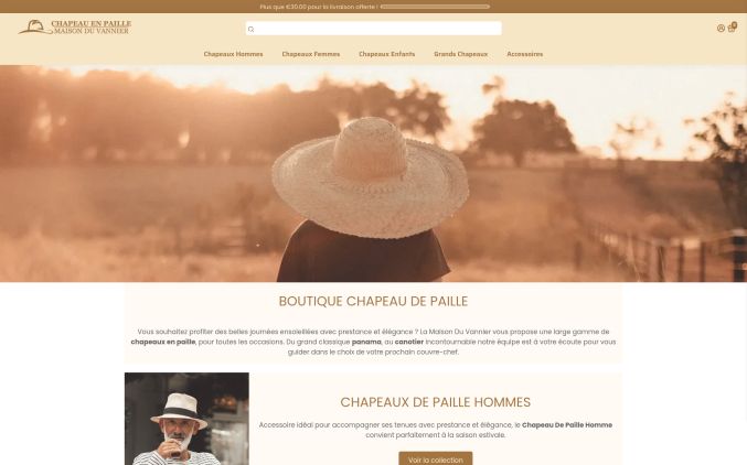 Capture de chapeau-en-paille.com