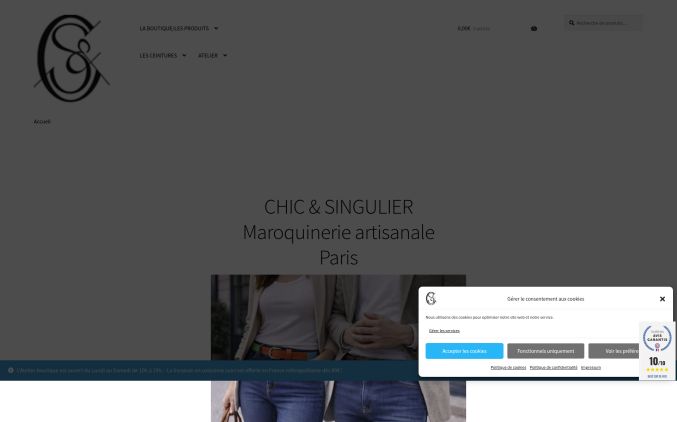 Capture de chicetsingulier.com