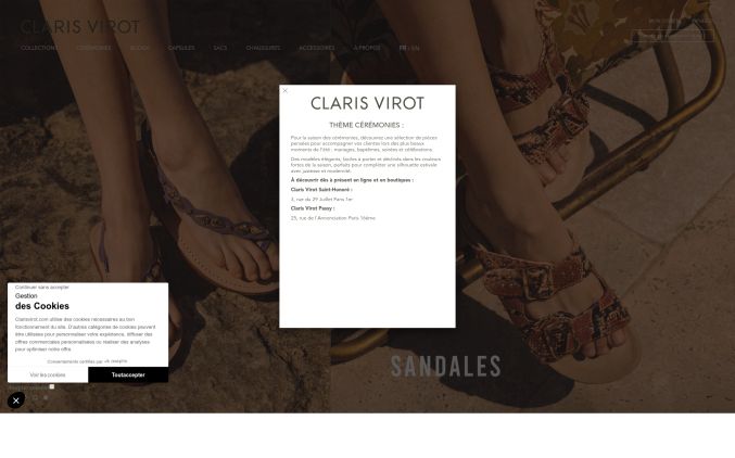 Capture de clarisvirot.com