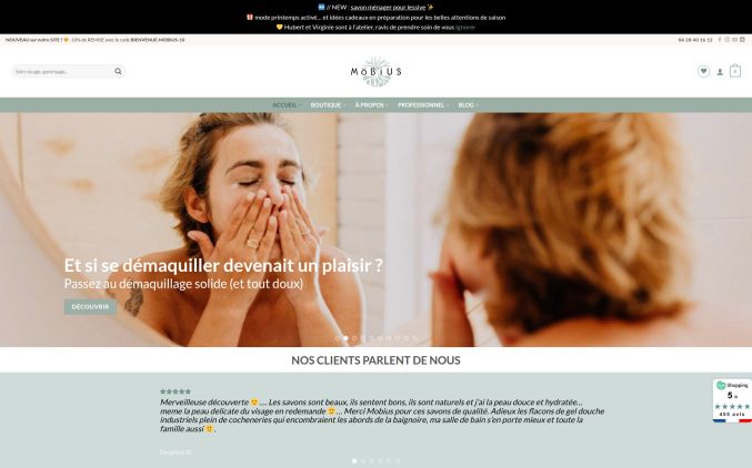 Capture de cosmetiques-mobius.com