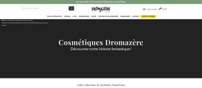 Capture de cosmetiquesdromazere.fr