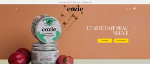 Capture de cozie-bio.com
