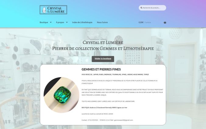 Capture de crystaletlumiere.net