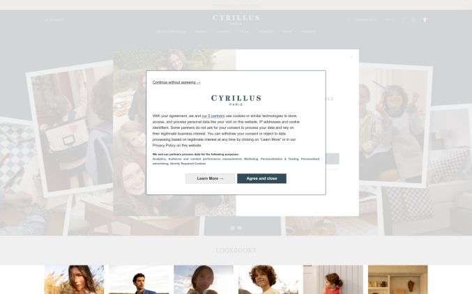 Capture de cyrillus.com