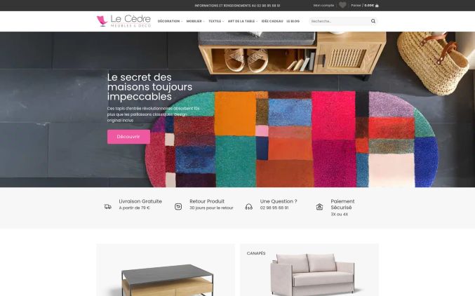 Capture de decolecedre.com