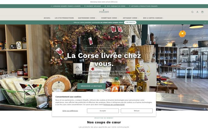 Capture de ethicorse.com