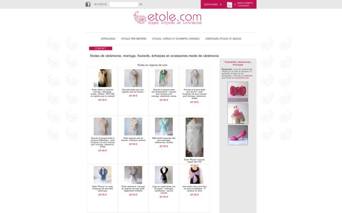 Capture de etole.com