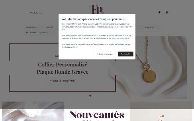 Capture de fannypassionart.fr