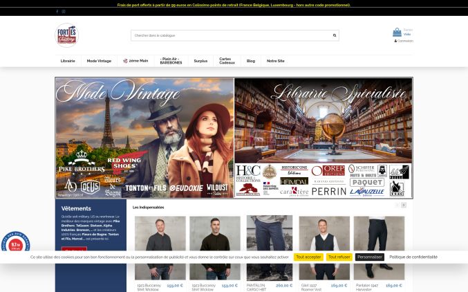 Capture de forties-factory.com