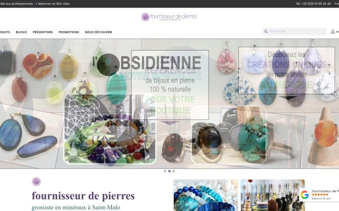 Capture de fournisseur-de-pierres.com