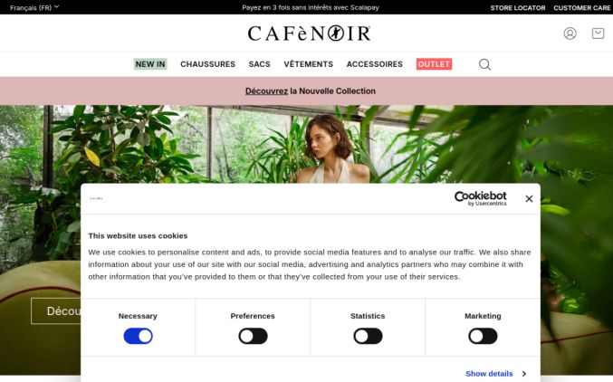 Capture de fr.cafenoir.it