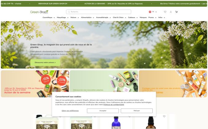 Capture de green-shop.ch
