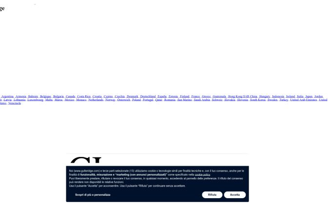Capture de gutteridge.com