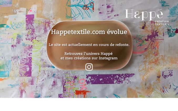Capture de happetextile.com