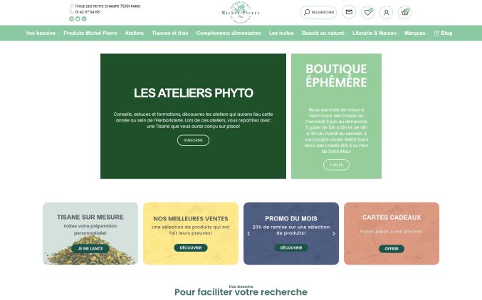 Capture de herboristerie.com