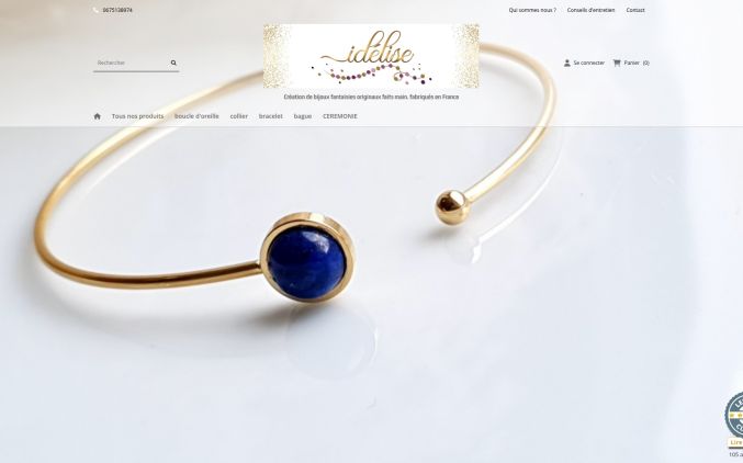Capture de idelise.com