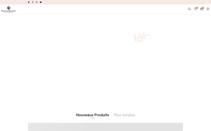 Capture de imanebeauty.com