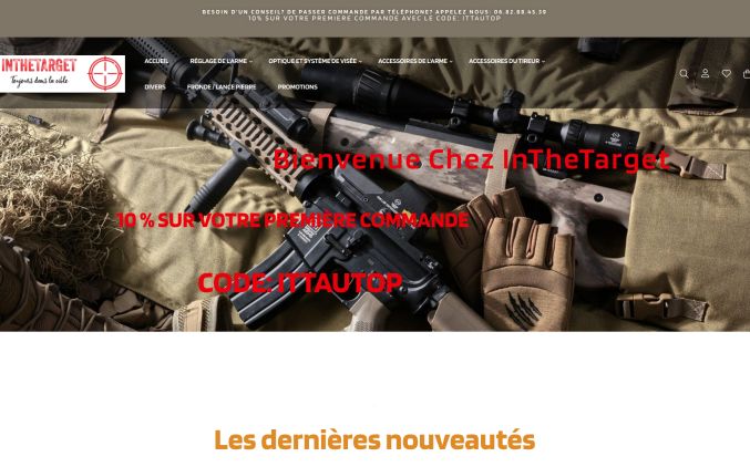 Capture de inthetarget.com