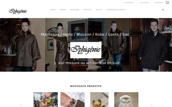 Capture de iphigenie-paris.orleansboutique.com