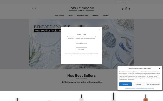 Capture de joelle-ciocco.com