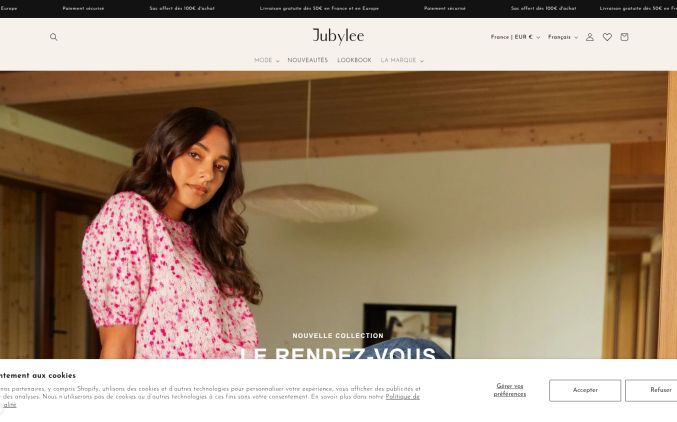 Capture de jubylee.fr