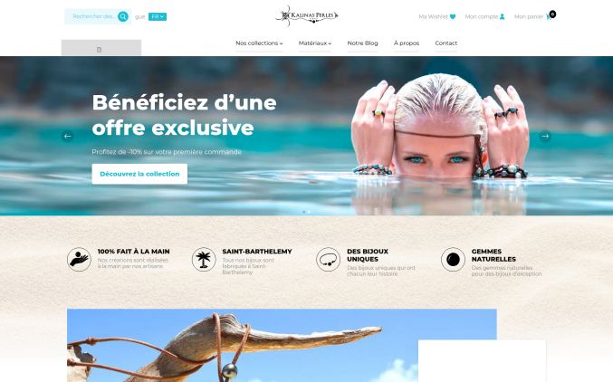 Capture de kalinasperles.com