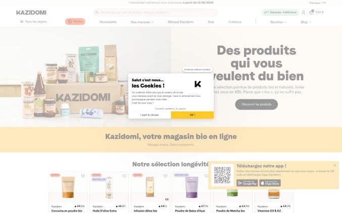 Capture de kazidomi.com