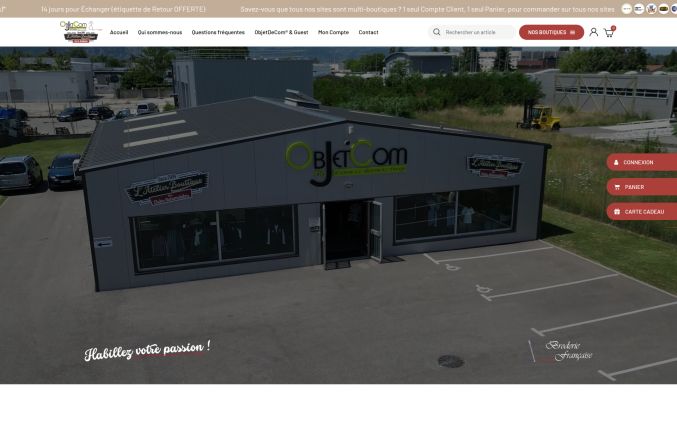Capture de lacarteauxtresors-boutique.com